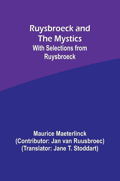 Produktbild: Ruysbroeck and the Mystics