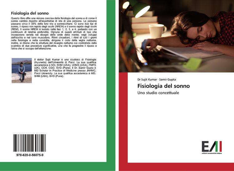 Produktbild: Fisiologia del sonno