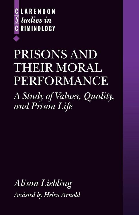Produktbild: Prisons and Their Moral Performance
