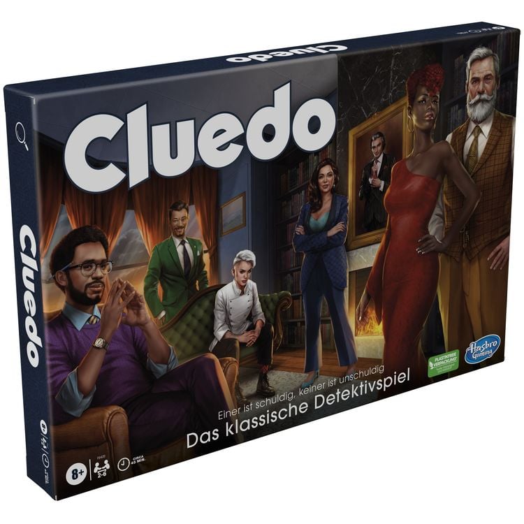 Produktbild: Hasbro F6420100 - Cluedo, Detektivspiel, Neuauflage, Krimi & R&auml;tsel Spiel