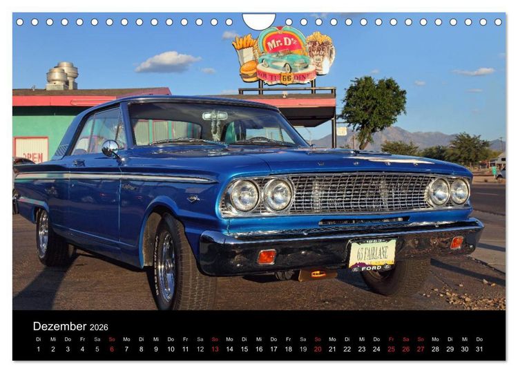 Produktbild: Route 66 im S&uuml;dwesten (Wandkalender 2026 DIN A4 quer), CALVENDO Monatskalender