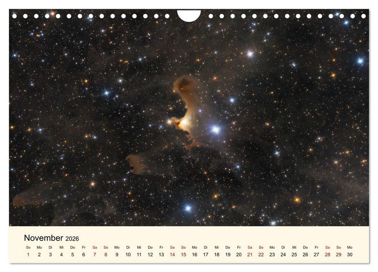 Produktbild: Distant Luminosity: Eine fotografische Reise durch das Universum (Wandkalender 2026 DIN A4 quer), CALVENDO Monatskalender