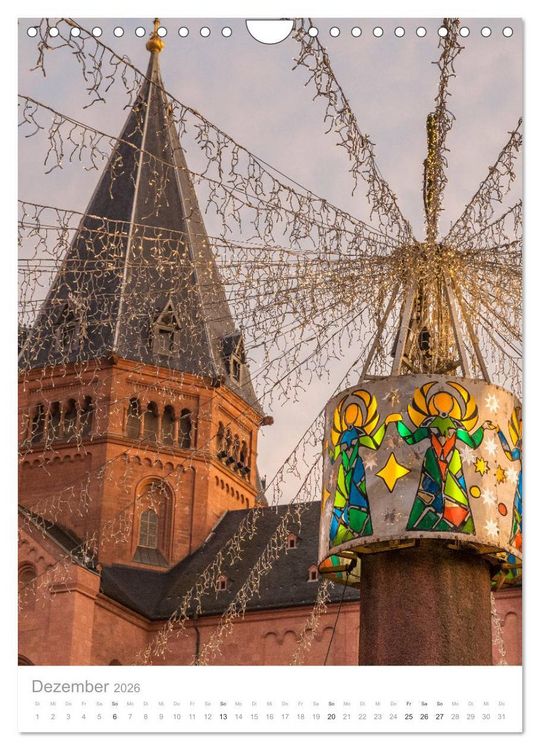 Produktbild: Meine Stadt Mainz (Wandkalender 2026 DIN A4 hoch), CALVENDO Monatskalender