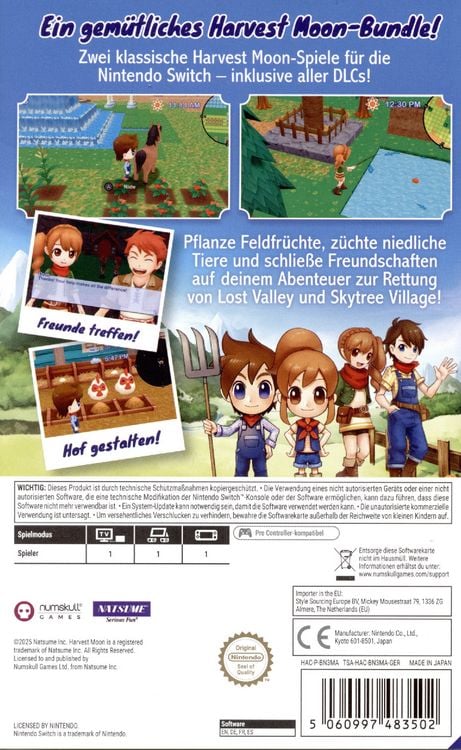 Produktbild: Harvest Moon - The Lost Valley & Skytree Village
