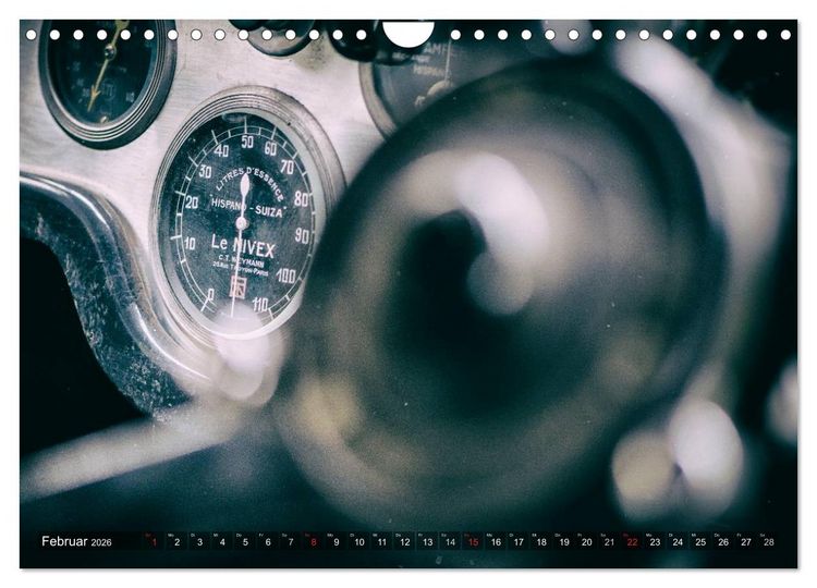 Produktbild: Oldtimer - vergangene Sch&ouml;nheiten (Wandkalender 2026 DIN A4 quer), CALVENDO Monatskalender