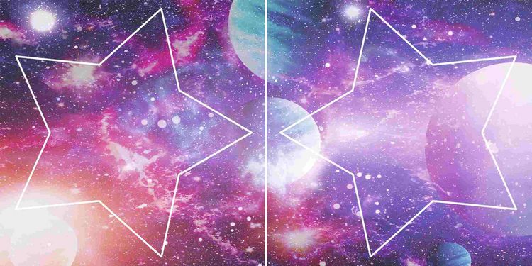 Produktbild: URSUS Laternenzeit / Home Decoration Twinkle Star Galaxie, Stern Bastel-Set als Laterne oder Deko-Licht
