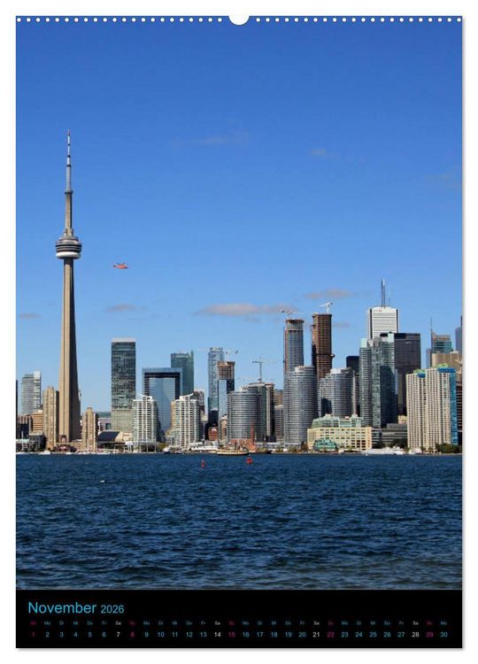 Produktbild: Toronto und Umgebung (hochwertiger Premium Wandkalender 2026 DIN A2 hoch), Kunstdruck in Hochglanz