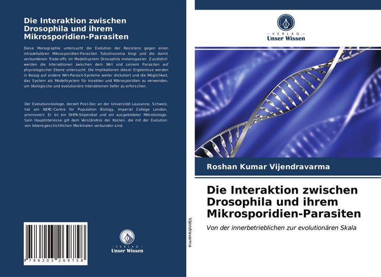 Produktbild: Die Interaktion zwischen Drosophila und ihrem Mikrosporidien-Parasiten
