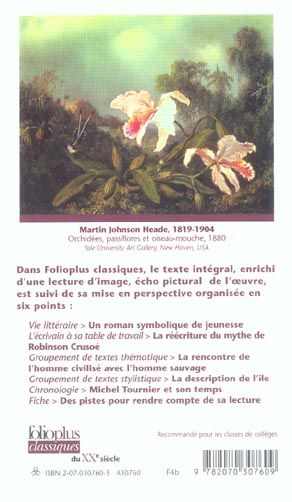 Produktbild: Vendredi ou la vie sauvage