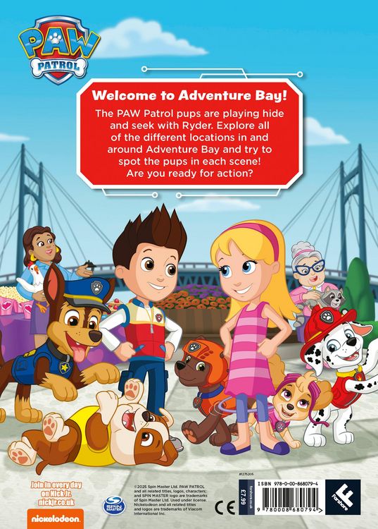 Produktbild: Paw Patrol Hide & Seek Pb