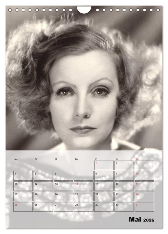 Produktbild: Filmstars der goldenen Leinwandjahre (Wandkalender 2026 DIN A4 hoch), CALVENDO Monatskalender