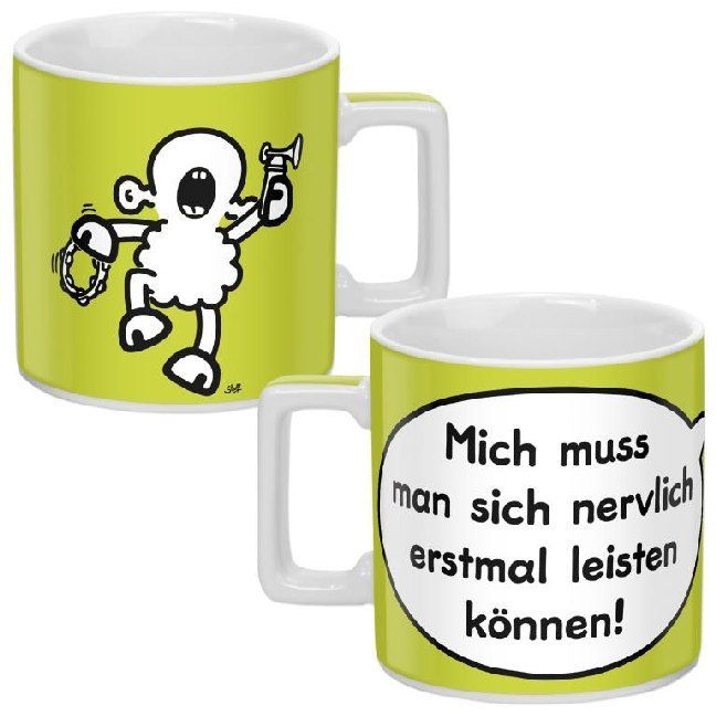 Produktbild: Wortheld-Tasse NERVLICH