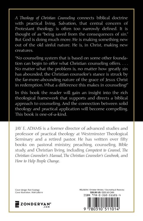 Produktbild: A Theology of Christian Counseling