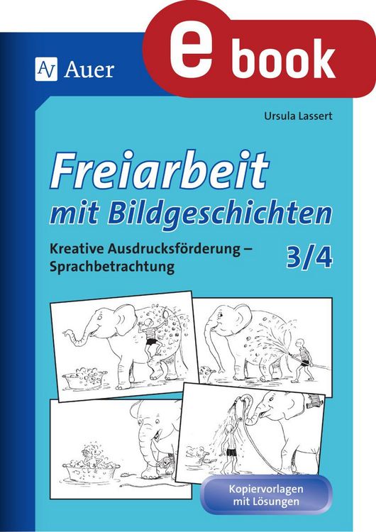 Produktbild: Freiarbeit mit Bildgeschichten - Klasse 3 und 4