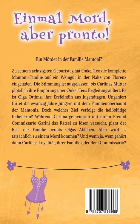 Produktbild: Einmal Mord, aber pronto!