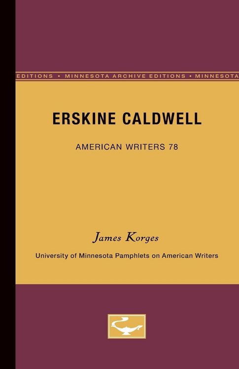 Produktbild: Erskine Caldwell - American Writers 78