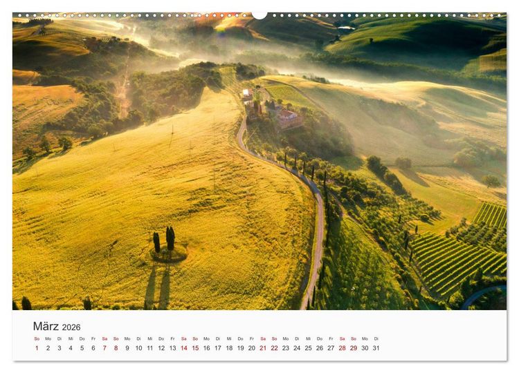 Produktbild: Italien - Das wundervolle Land im S&uuml;den. (hochwertiger Premium Wandkalender 2026 DIN A2 quer), Kunstdruck in Hochglanz