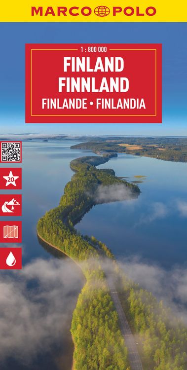 Produktbild: MARCO POLO Reisekarte Finnland 1:800.000
