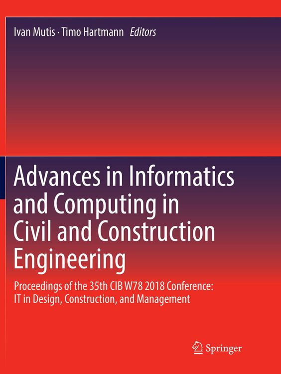 Produktbild: Advances in Informatics and Computing in Civil and Construction Engineering
