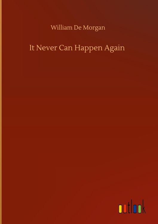 Produktbild: It Never Can Happen Again