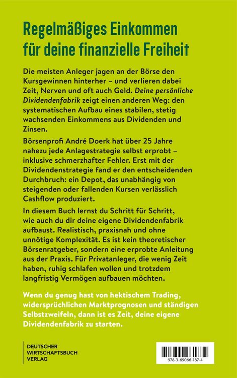 Produktbild: Deine pers&ouml;nliche Dividendenfabrik