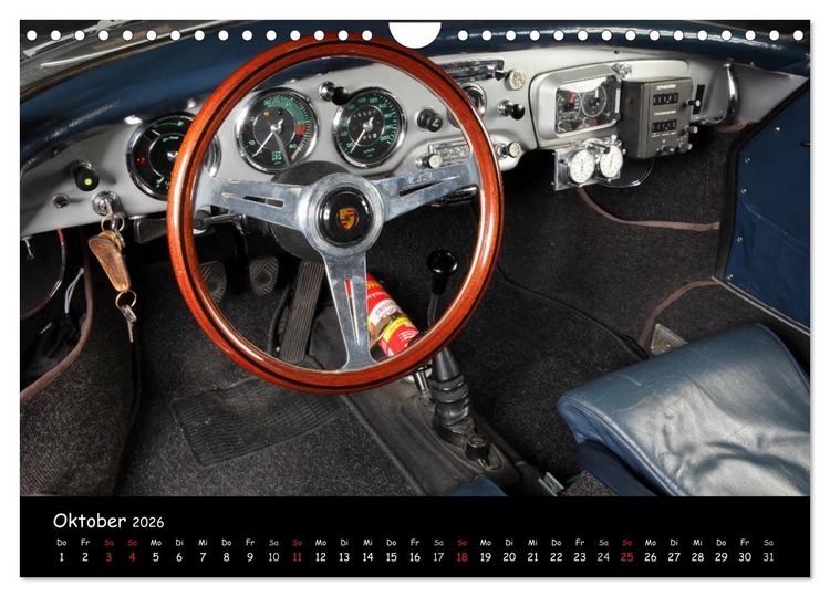 Produktbild: Classic 356 (Wandkalender 2026 DIN A4 quer), CALVENDO Monatskalender