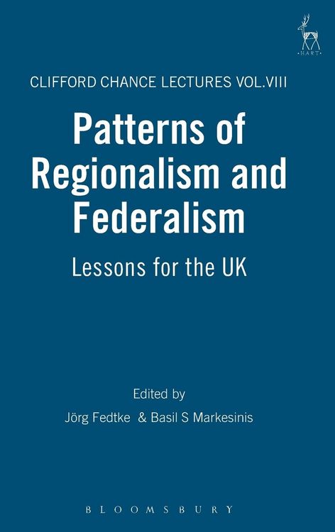 Produktbild: Patterns of Regionalism and Federalism
