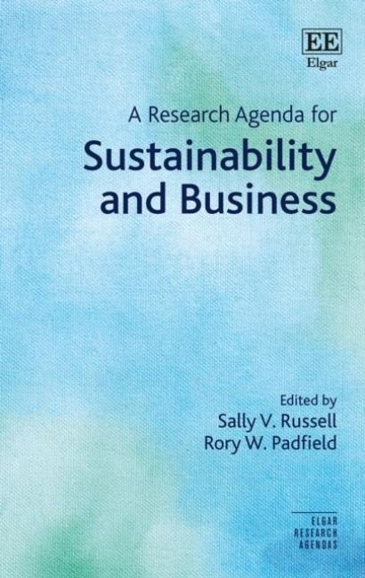 Produktbild: A Research Agenda for Sustainability and Business