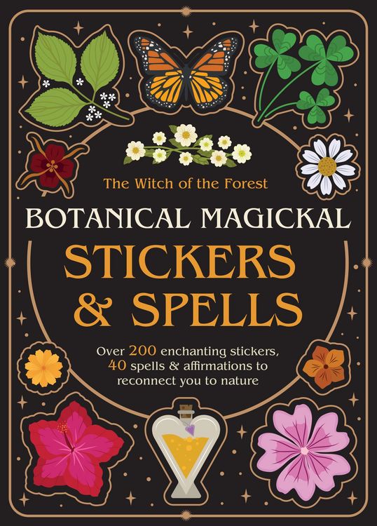 Produktbild: Botanical Magickal Stickers & Spells