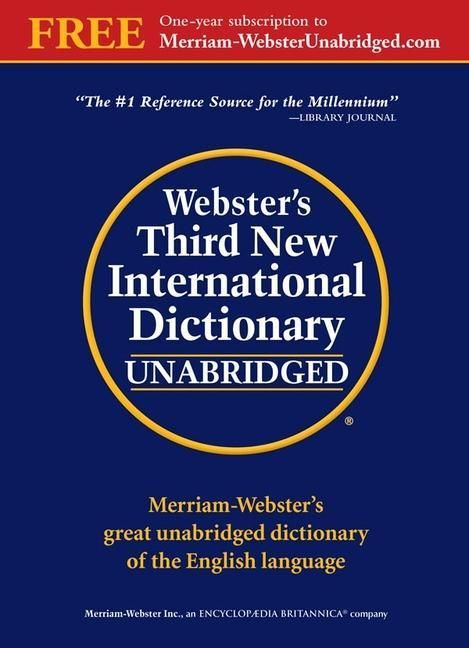 Produktbild: Webster's Third New International Dictionary, Unabridged