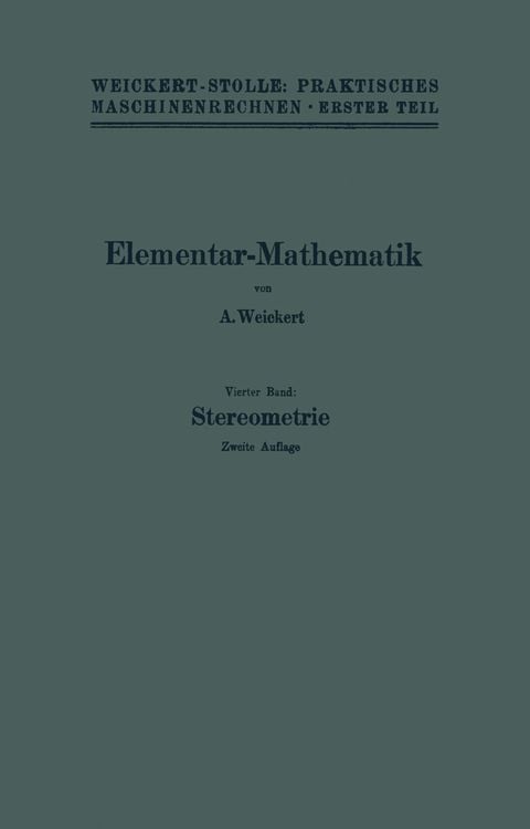 Produktbild: Elementar-Mathematik