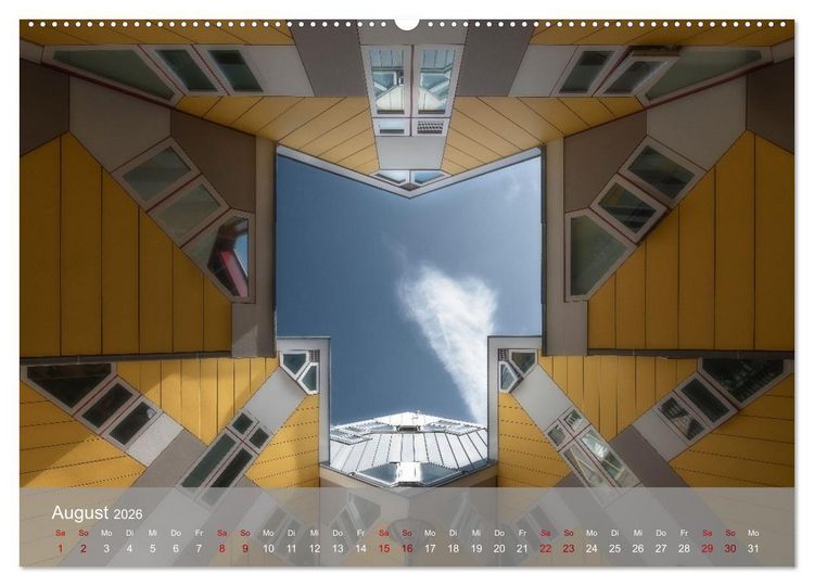 Produktbild: Rotterdam - Die heimliche Hauptstadt der Niederlande (Wandkalender 2026 DIN A2 quer), CALVENDO Monatskalender