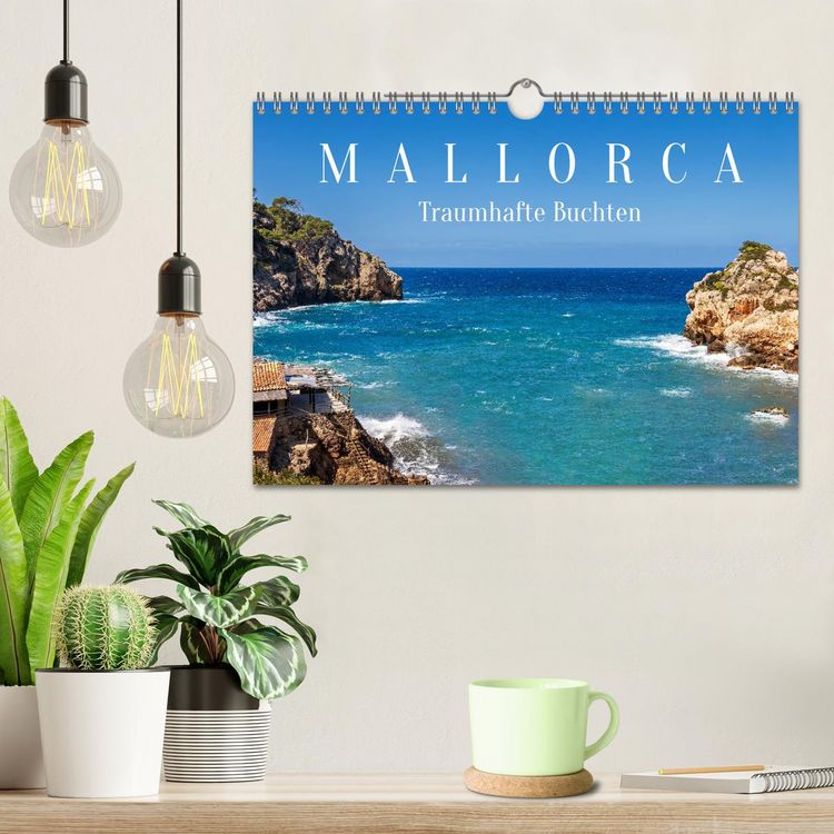 Produktbild: Mallorca - Traumhafte Buchten (Wandkalender 2026 DIN A4 quer), CALVENDO Monatskalender