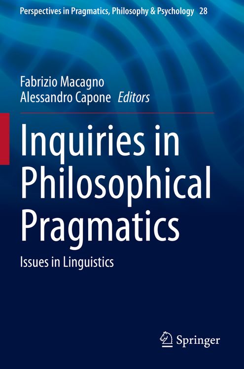 Produktbild: Inquiries in Philosophical Pragmatics