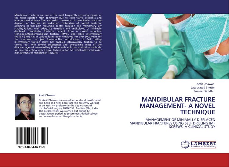 Produktbild: Mandibular Fracture Management- a Novel Technique
