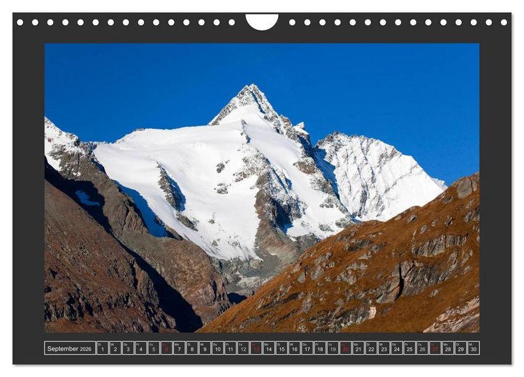 Produktbild: Der Gro&szlig;glockner 3798m (Wandkalender 2026 DIN A4 quer), CALVENDO Monatskalender