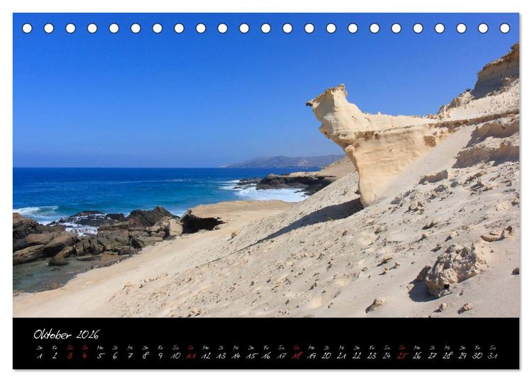 Produktbild: Fuerteventura (Tischkalender 2026 DIN A5 quer), CALVENDO Monatskalender
