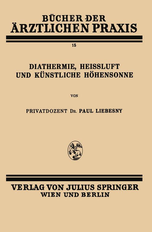 Produktbild: Diathermie, Heissluft und K&uuml;nstliche H&ouml;hensonne