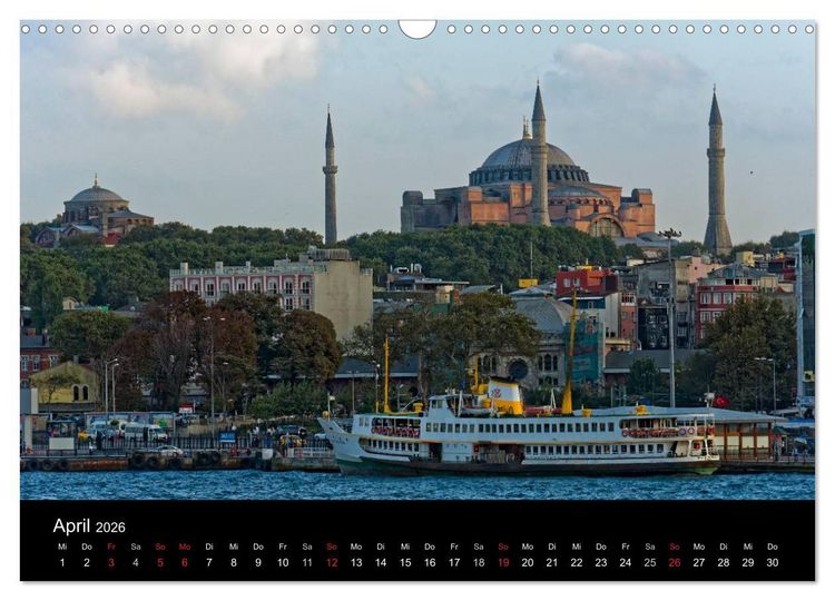 Produktbild: Istanbul Einmalig (Wandkalender 2026 DIN A3 quer), CALVENDO Monatskalender