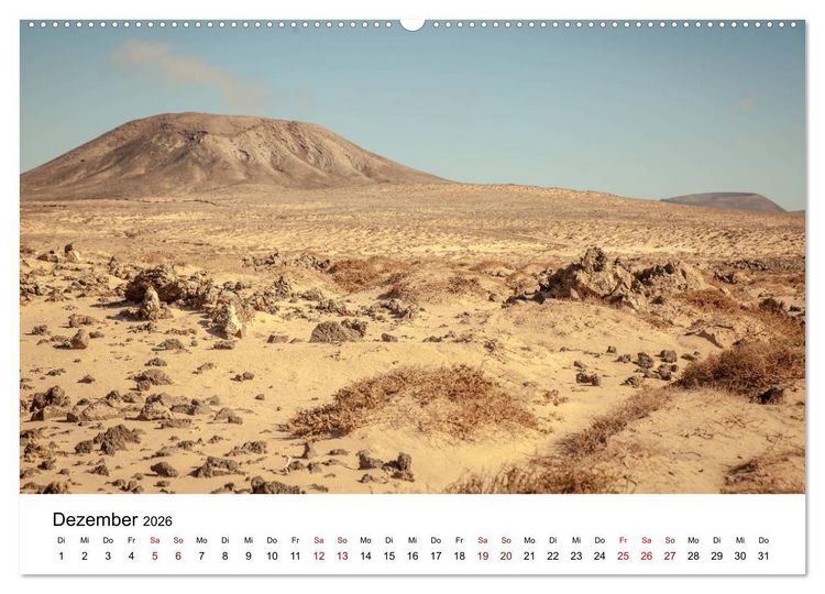 Produktbild: W&uuml;sten der Welt (hochwertiger Premium Wandkalender 2026 DIN A2 quer), Kunstdruck in Hochglanz