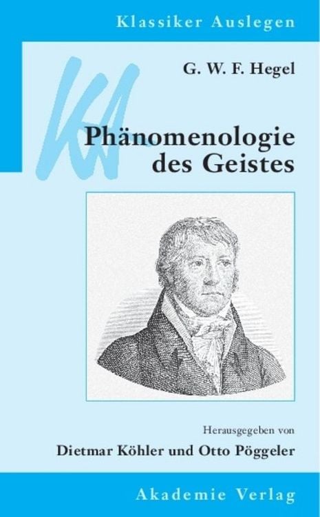 Produktbild: G. W. F. Hegel: Ph&auml;nomenologie des Geistes