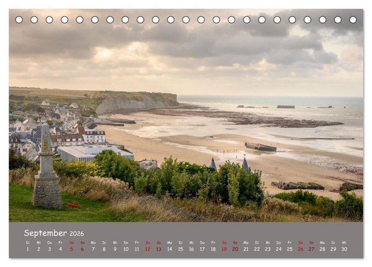 Produktbild: Cotentin, die Perle der Normandie (Tischkalender 2026 DIN A5 quer), CALVENDO Monatskalender