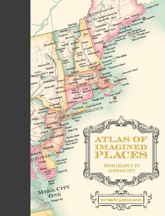 Produktbild: Atlas of Imagined Places