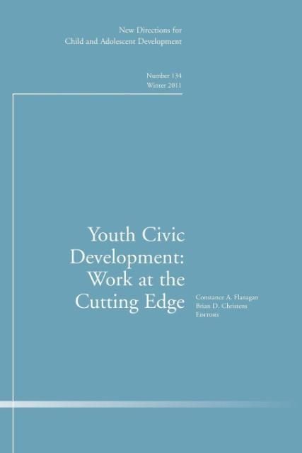 Produktbild: Flanagan, C: Youth Civic Development: Work at the Cutting Ed