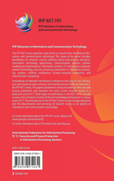 Produktbild: Human Aspects of Information Security and Assurance