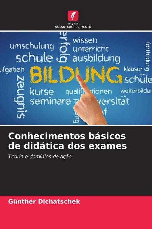 Produktbild: Conhecimentos b&aacute;sicos de did&aacute;tica dos exames