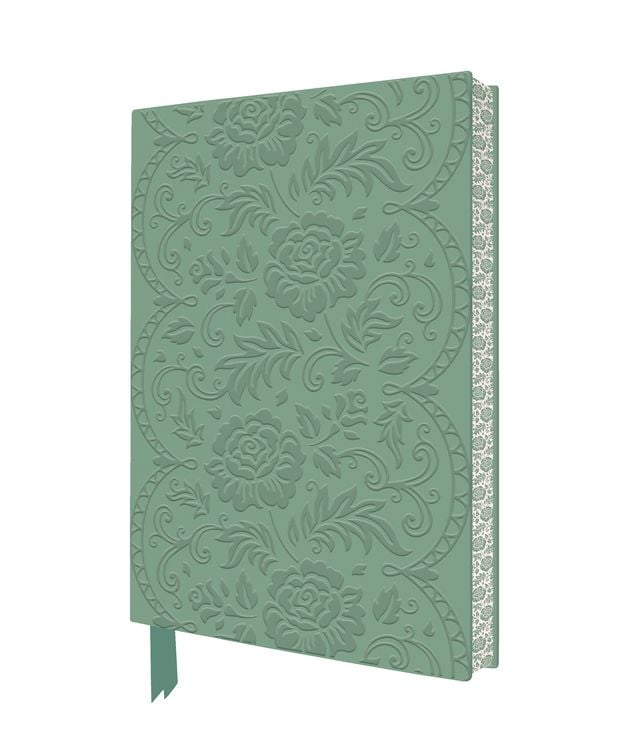 Produktbild: Exquisit Premium Notizbuch DIN A5: Spitze mit Rosenmuster