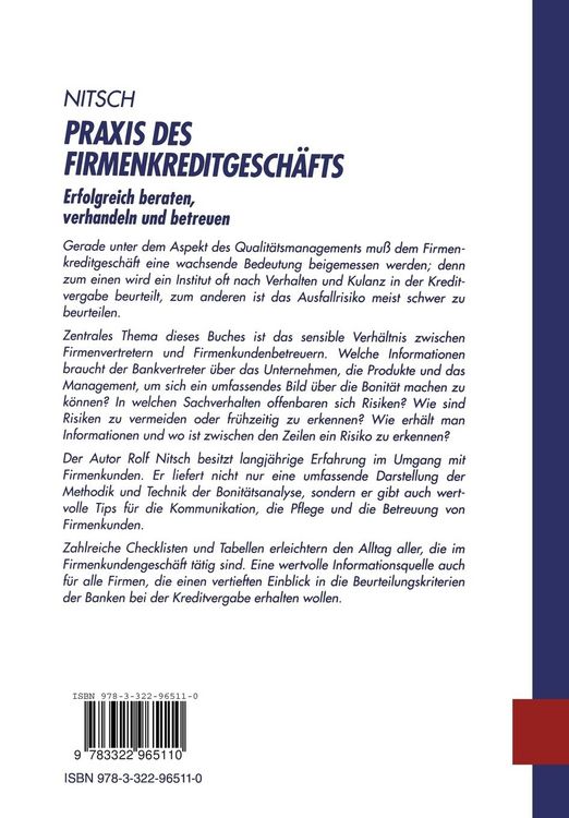 Produktbild: Praxis des Firmenkreditgesch&auml;ftes