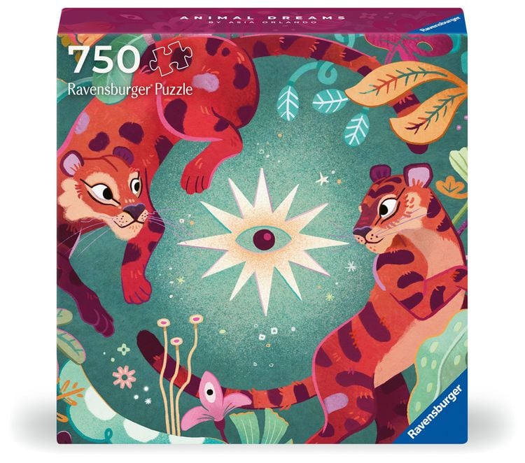 Produktbild: Erwachsenenpuzzle 750 Teile Art&Soul Collection - Animal Spirit