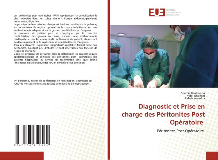 Produktbild: Diagnostic et Prise en charge des P&eacute;ritonites Post Op&eacute;ratoire